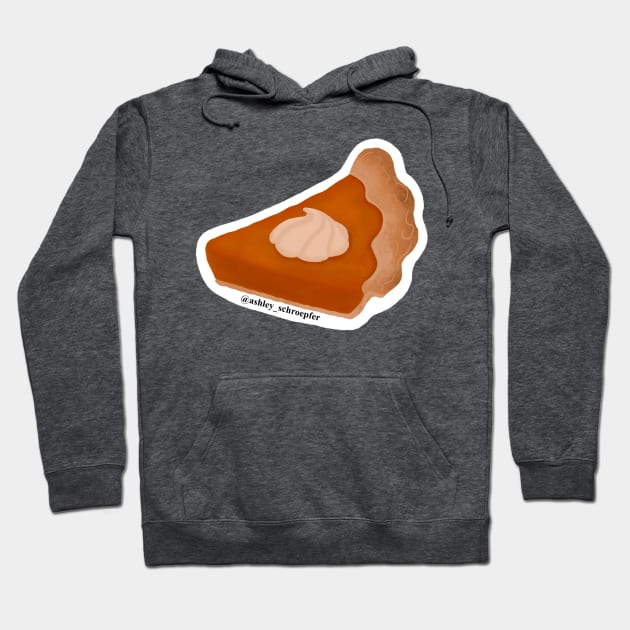 Pumpkin Pie Hoodie by Ashley Schroepfer